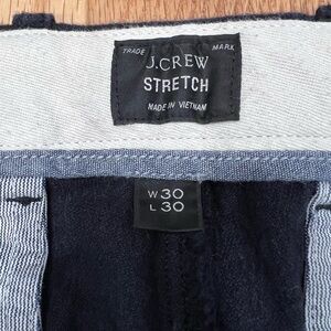 J. Crew Stretch Chinos - Navy